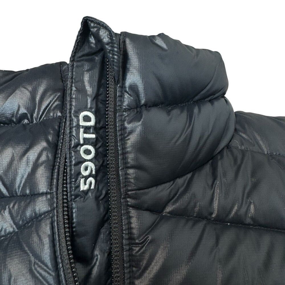 Columbia Down Goose Puffer Jacket Size S Omni Heat 590TD Turbo Black Outdoor - Picture 7 of 14